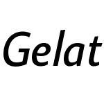 Gelato Sans