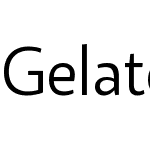 Gelato Sans