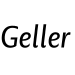 Geller Sans Cn