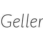 Geller Sans Rg
