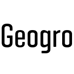 Geogrotesque Compressed