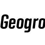 Geogrotesque Compressed