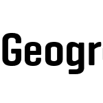 Geogrotesque Condensed