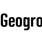 Geogrotesque Compressed