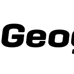 Geogrotesque Extended