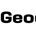 Geogrotesque Extended