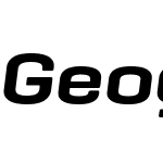 Geogrotesque Extended