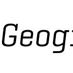 Geogrotesque Slab