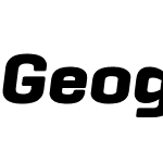 Geogrotesque Wide