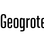 Geogrotesque XCompressed