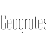 Geogrotesque XCompressed