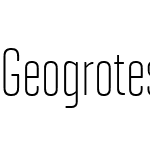 Geogrotesque XCompressed