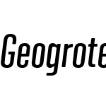 Geogrotesque XCompressed
