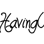 HavingWrit