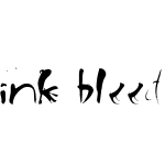 ink bleed