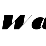 Walbaum60ptW05-BlackItalic