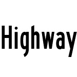 Highway Gothic Condensed