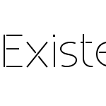 Existence Stencil Light