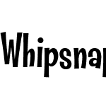 WhipsnapperCondW05-Bold