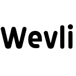 WevliW05-CondensedBold