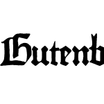 Gutenberg Textura