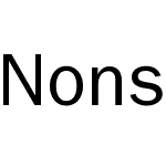 Nonserif