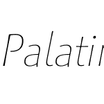 PalatinoSansInfW02-UltLtIt