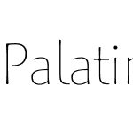 PalatinoSansInfW02-UltLt