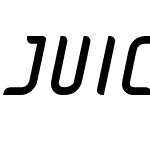 JUICE Bold Italic