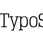 TypoSlabserif-Light