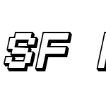 SF Pixelate Shaded