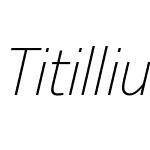 Titillium Lt