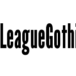 League Gothic Condensed