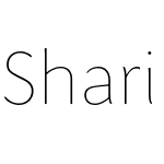 Sharik Sans Thin