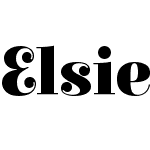 Elsie Swash Caps Black