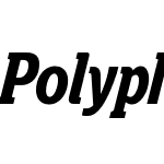 PolyphonicW01-CnSemiBoldIt