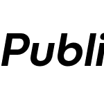 PublicaPlayW05-MediumItalic