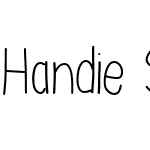 Handie Sans Cond Thin