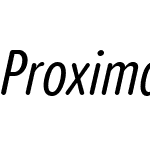 ProximaSoftExtraCondensedW05-It