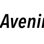 AvenirNext LT Pro Cn