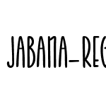 Jabana-Regular