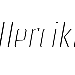 HercikioW05-LightItalic
