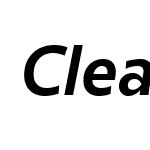 ClearSansText-BdIt