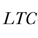 LTCCaslonPro-Italic