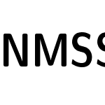 Cyrillic Modern Sans Serif DmCd