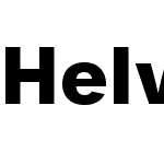 HelveticaNowMicroW05-XBold