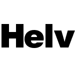 HelveticaNowDisplayW04-XBlk