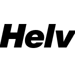 HelveticaNowDispW04-XBlkIt