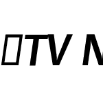 TVNordEF-BoldObl