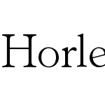 HorleyOldStyleMTW01-Light